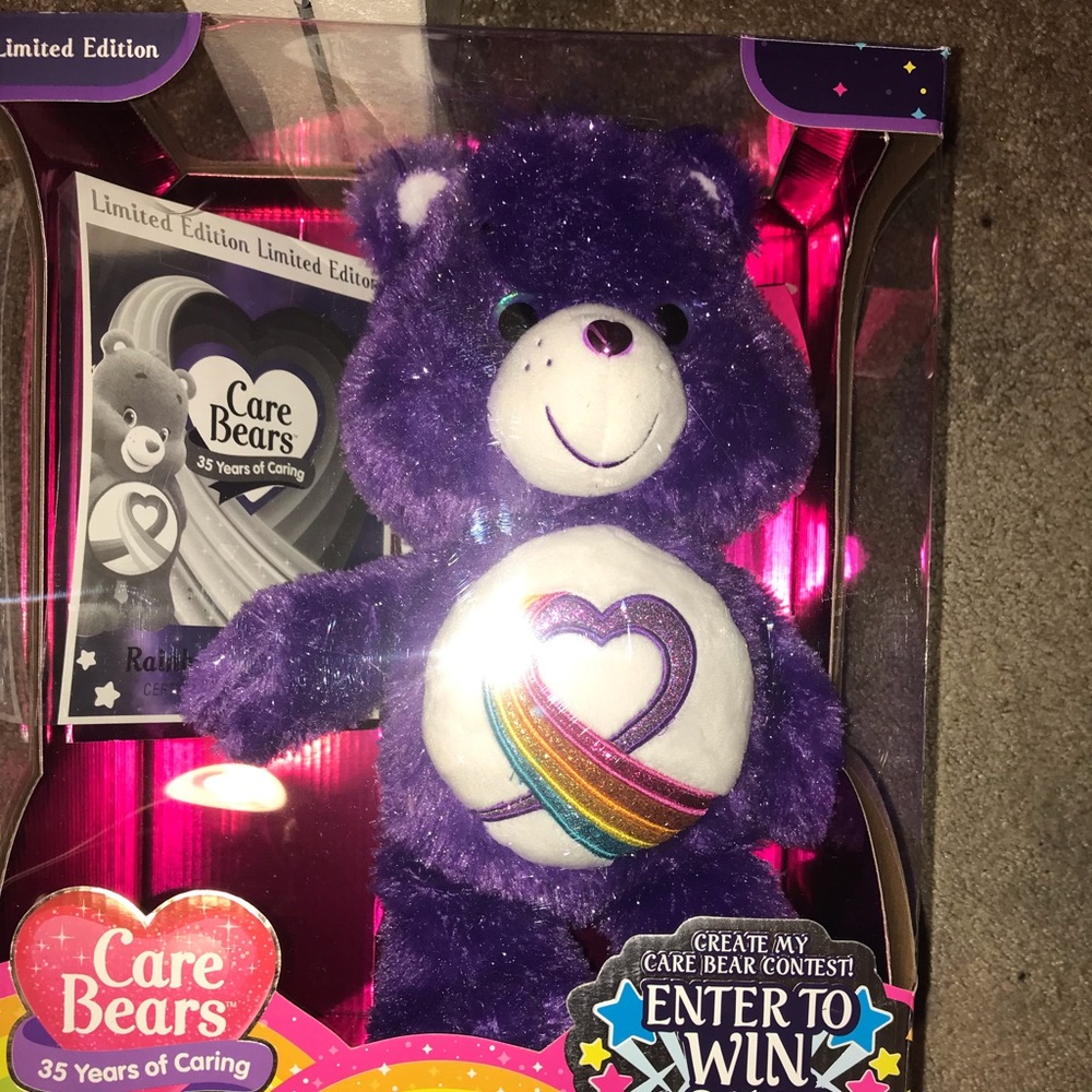 Care Bears Rainbow Heart 35th Anniversary Plush
